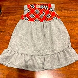 Crew & Lu holiday dress. Size 6-12 mos
